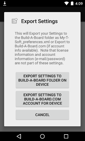 My-T-Soft Keyboard Settings